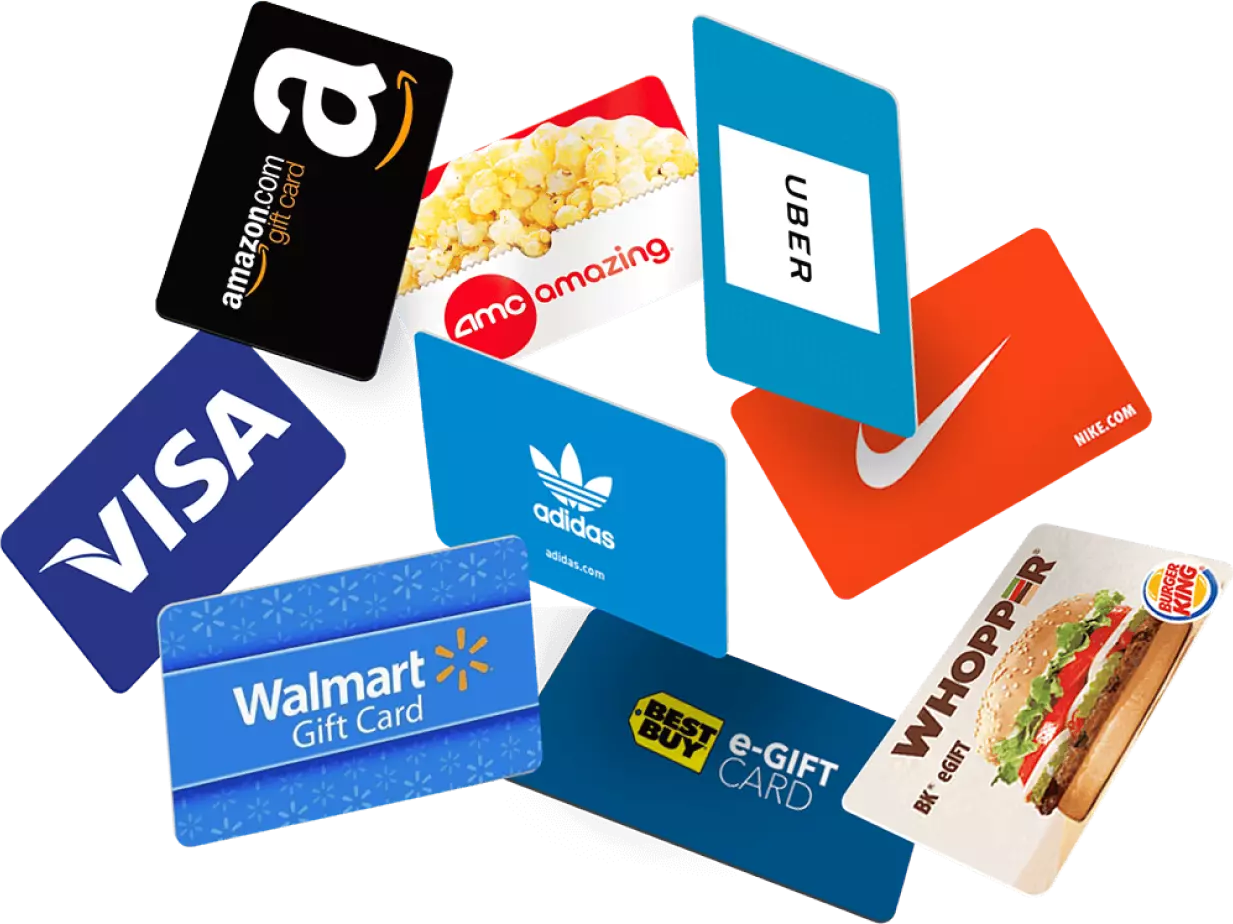 Purchase gift cards